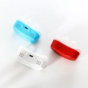 新款CPAP便携式电动止鼾器鼻子净化鼻塞呼吸器鼻夹止鼾空气通风仪