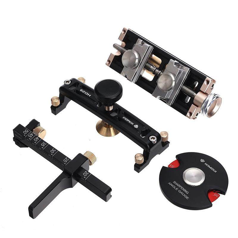 木工定角磨刀器木工刨磨刀石刨刀磨石架磨凿子器木工磨刀工具HD29