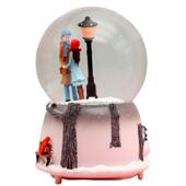 情侣飘雪水晶球音乐盒天空之城八音盒送女朋友女生生日圣诞节礼物