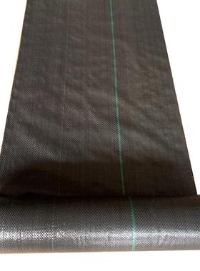 果园大棚黑色防草布透气渗水绿色抗老化防草地布加厚抗晒除草布