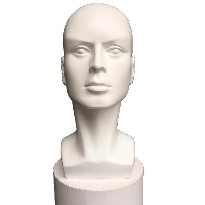 男士假发模特头假人头玻璃钢抽象艺术模型头假发耳机VR眼镜展示架,商业/办公家具,服装模特,淘宝优惠券,粉丝福利购,淘宝优惠卷