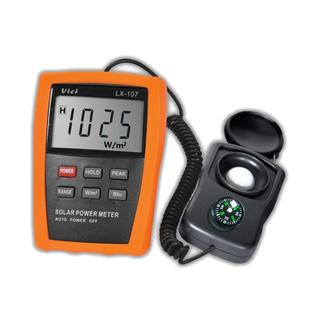 太阳光功率计高精度氙灯荧光灯紫外红外线强度光伏辐照计