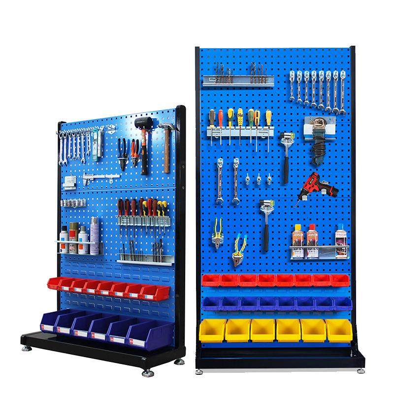 多功能五金工具架移动整理架车间洞洞板物料架螺丝收纳展示架金属,商业/办公家具,仓储货架,淘宝优惠券,粉丝福利购,淘宝优惠卷