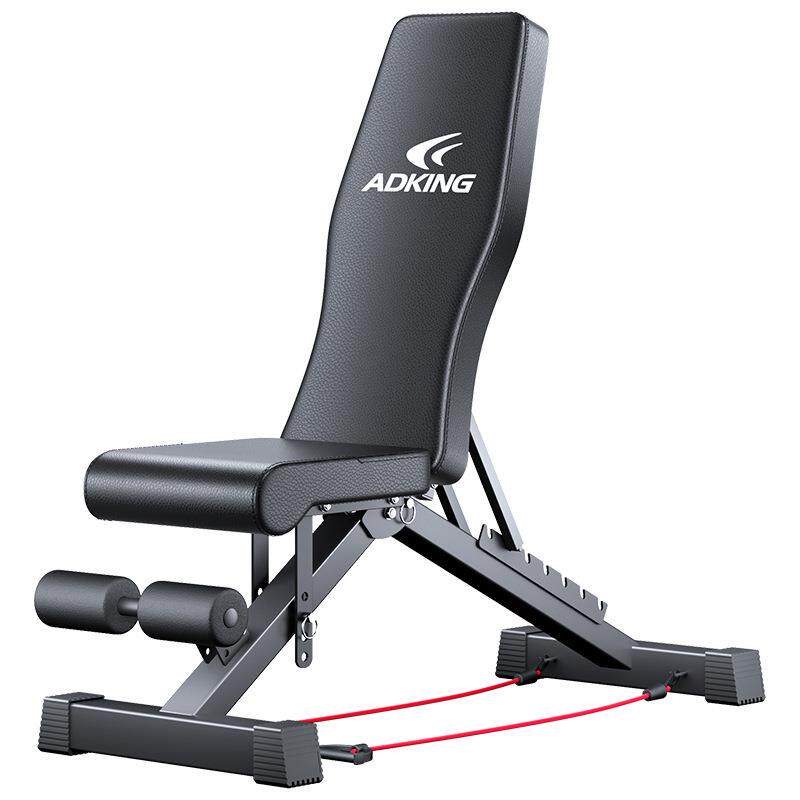 哑铃凳家用健身椅卧推仰卧起坐辅助器材男杠铃飞鸟折叠多功能凳子