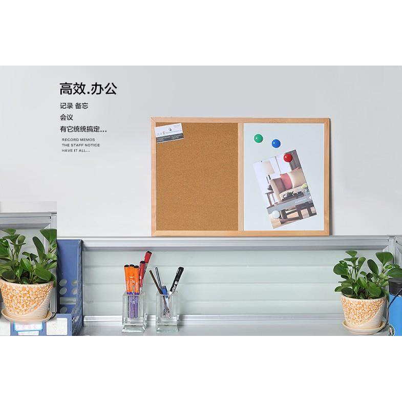 木框宣传栏磁性白板黑板软木自由组合照片板半白半软木黑板粉笔板,文具电教/文化用品/商务用品,教学仪器/实验器材,淘宝优惠券,粉丝福利购,淘宝优惠卷