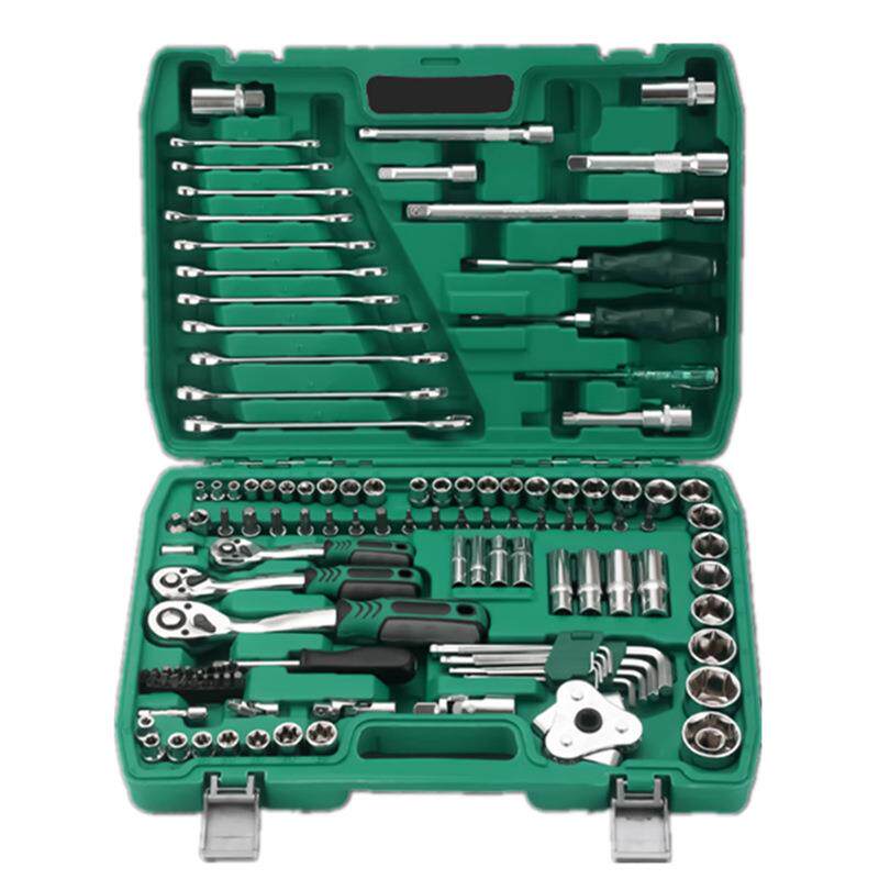 工厂直销121件套汽修工具套装汽车维修组套套筒扳手组合工具