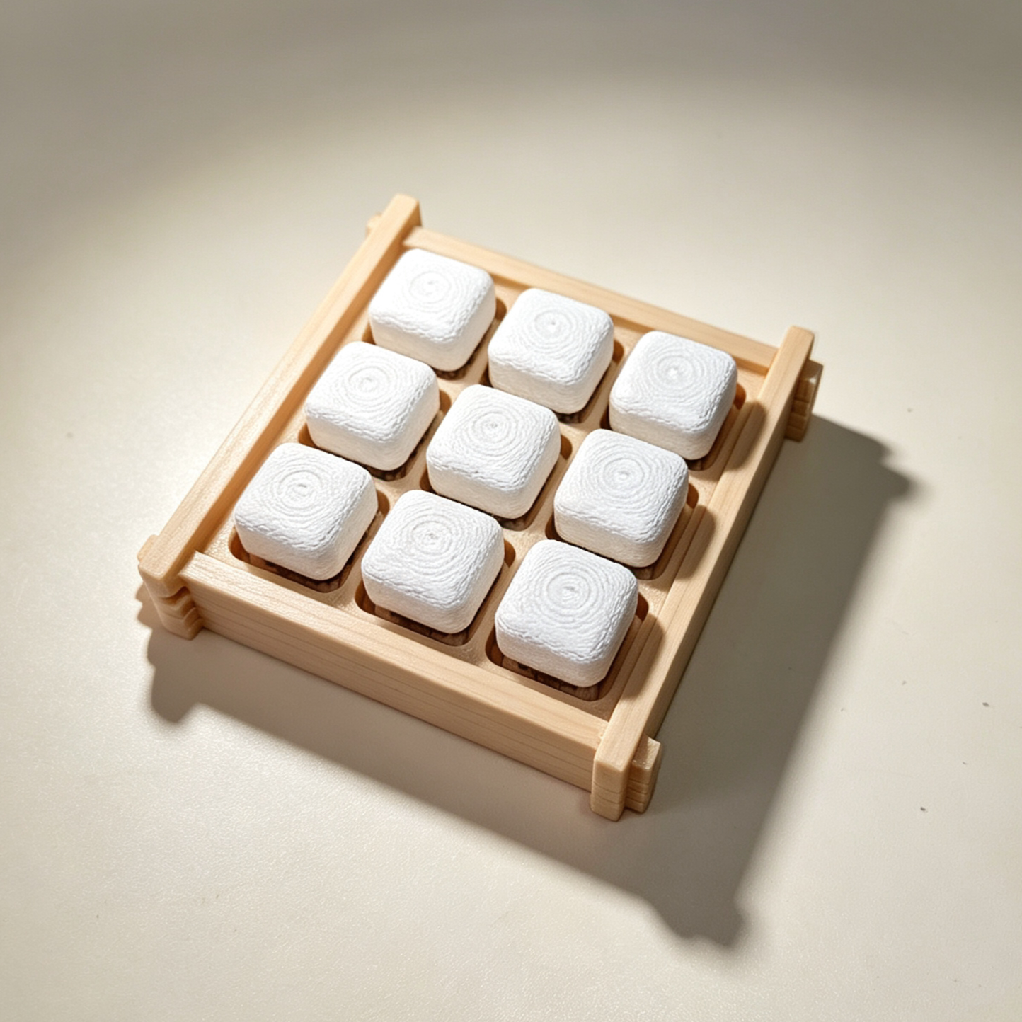霉豆腐九宫格解压键盘3d印表机械键盘轴清脆玩具可按压模型小摆件