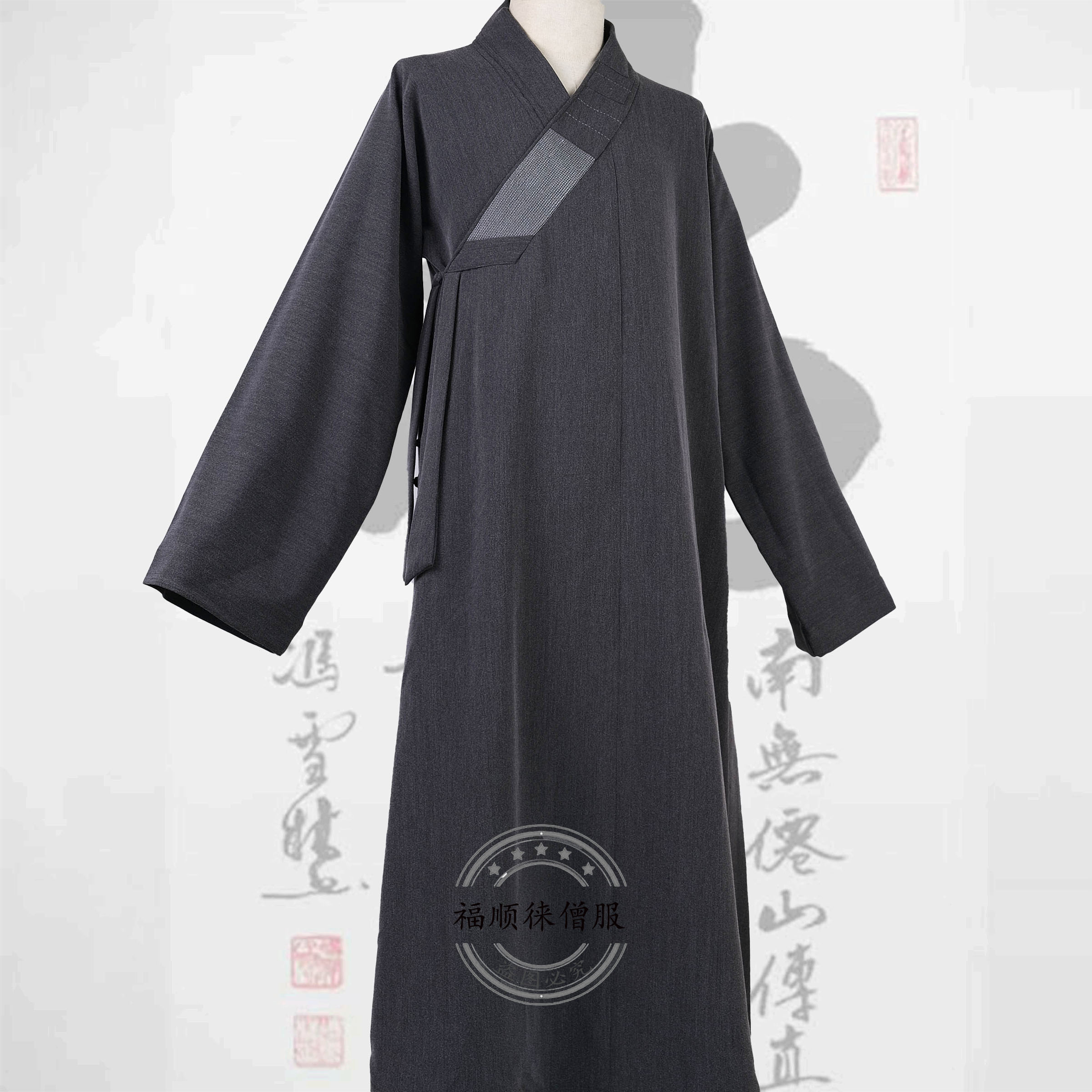 新高端僧服短套春秋冬季男女罗汉褂僧侣服和尚衣出家人僧衣短褂长