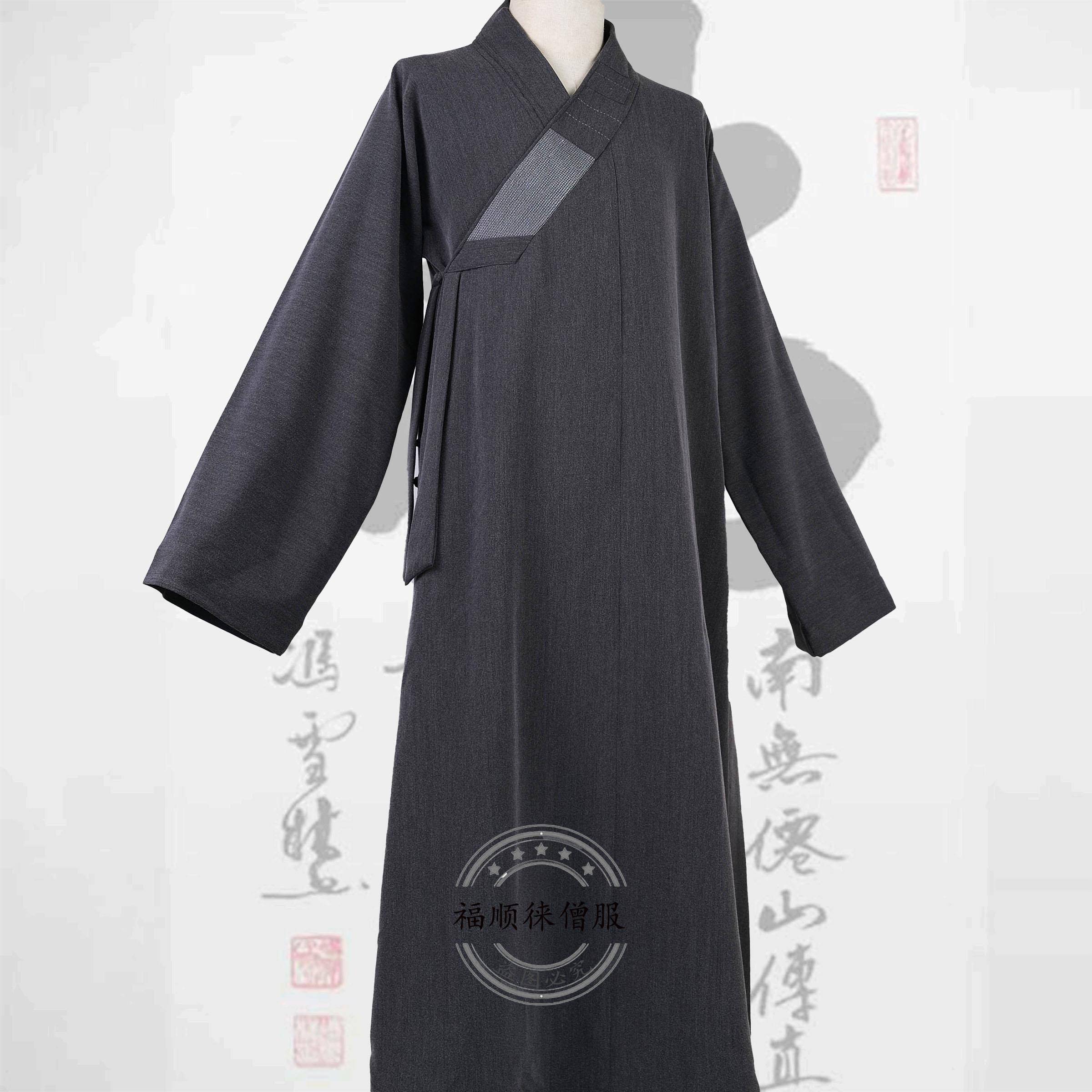 新款高端僧服短套春秋冬季男女罗汉褂僧侣服和尚衣出家人僧衣短褂