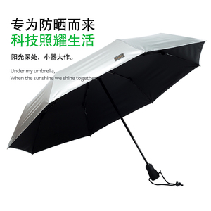 英国户外轻便防晒折叠自动速干风暴伞防紫外线男晴雨两用遮阳伞女