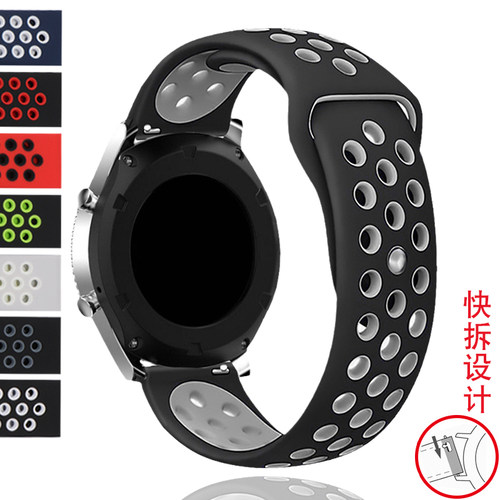 适用华为GT2/3pro智能手环Budzs非凡大师防水手表带watch3硅胶表