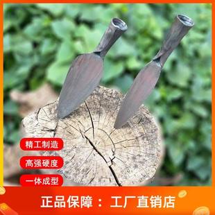 锻打小铁铲子锰钢家用种花养花种菜园艺农用工具户外挖土神器铁锹