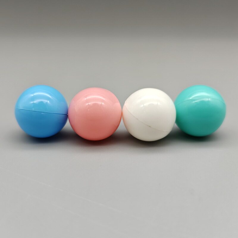 2.5cm扭蛋空壳彩色抽奖扭扭蛋球25mm包装玩具礼品迷你塑料扭蛋壳
