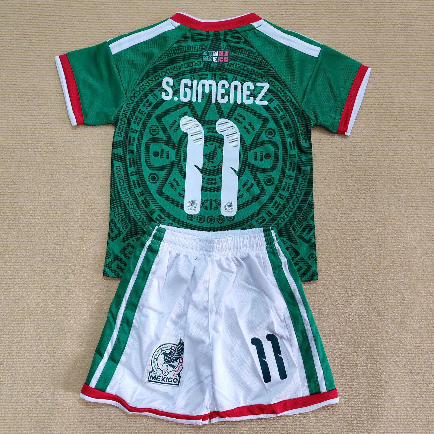Mexico 2026 World Cup home and away soccer Jersey Kids