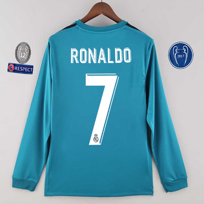 Ronaldo Jersey Real Madrid Retro 17-18 Football Shirt