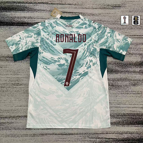 2026 Portugal away football jersey Cristiano Ronaldo