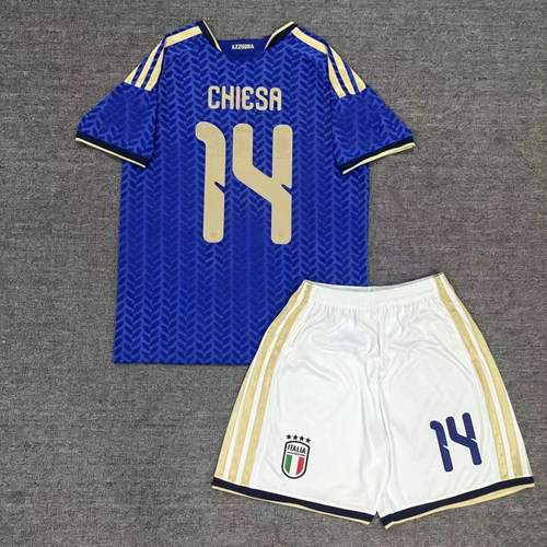 Italy 2026 World Cup home and away soccer Jersey Kids