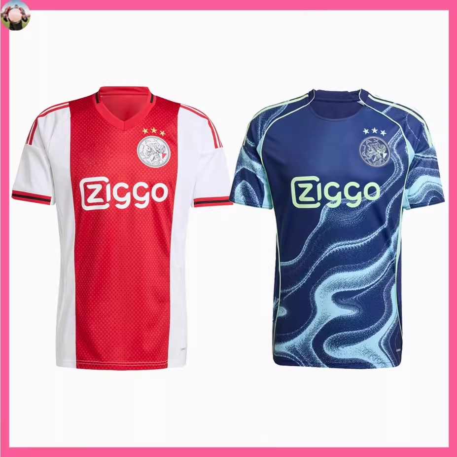 2025/26 Ajax home and away Football Jersey