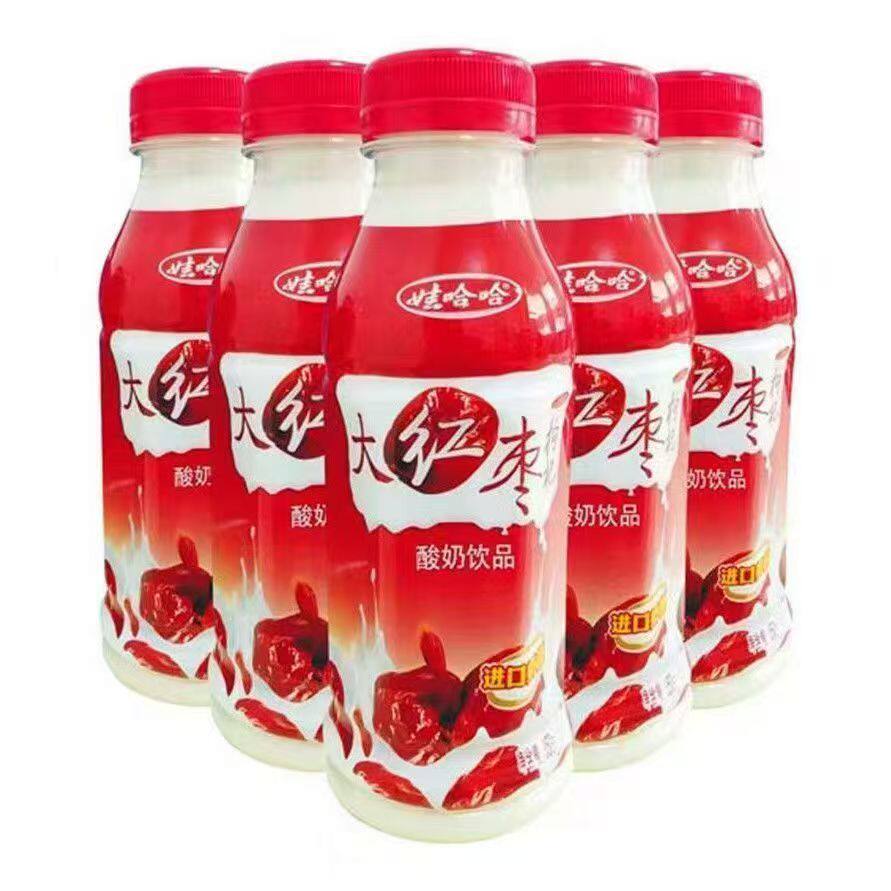 娃哈哈大红枣枸杞酸奶10瓶装
