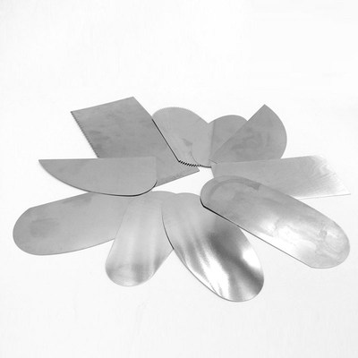 百陶会 陶艺师手工制作拉坯工具套装陶艺工具金属刮片10件套