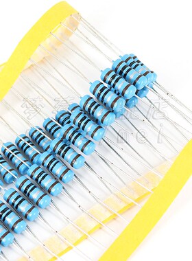 1w金属膜电阻1% 39K43K 47KR 51KR 56K 62K 68KR 75K82K 91KR千欧