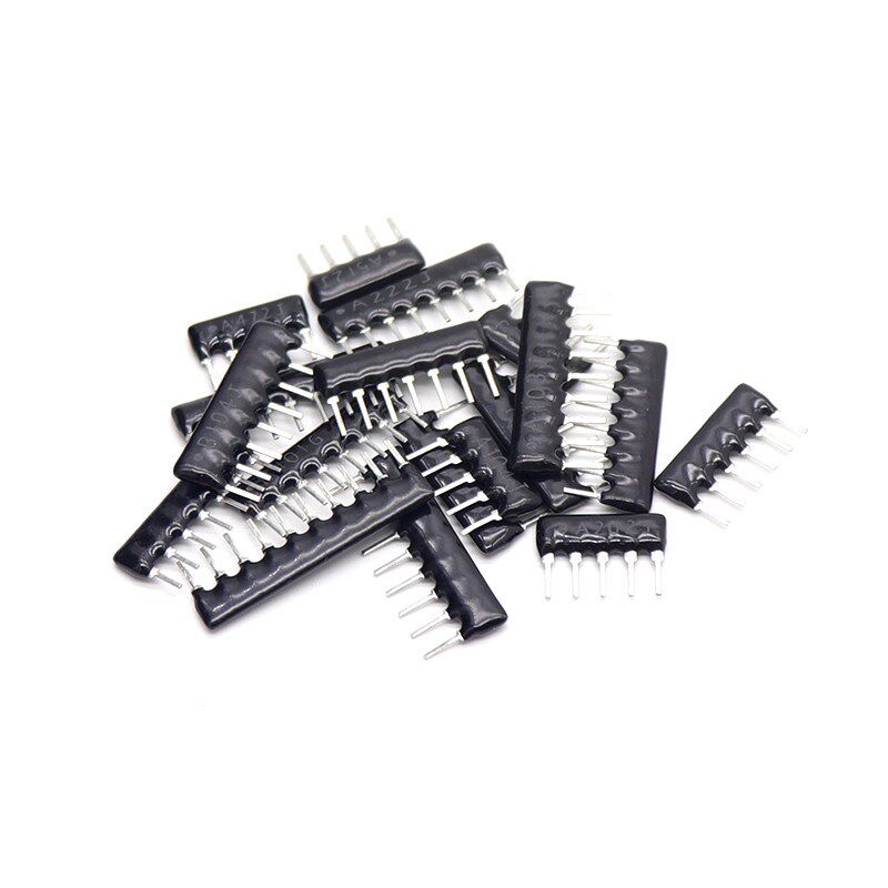 9脚104黑色A09-102直插103排阻10K上拉1K电阻4.7K排列2K/202/472