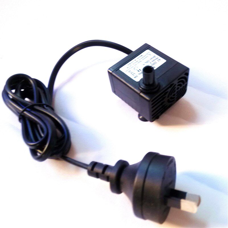 家用水泵电机 观赏鱼缸过滤水泵 微型离心水泵 5W 喷泉假山流水