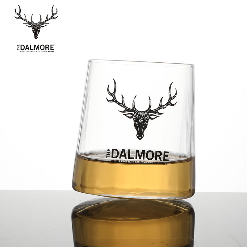 达摩中古水晶玻璃威士忌杯酒杯