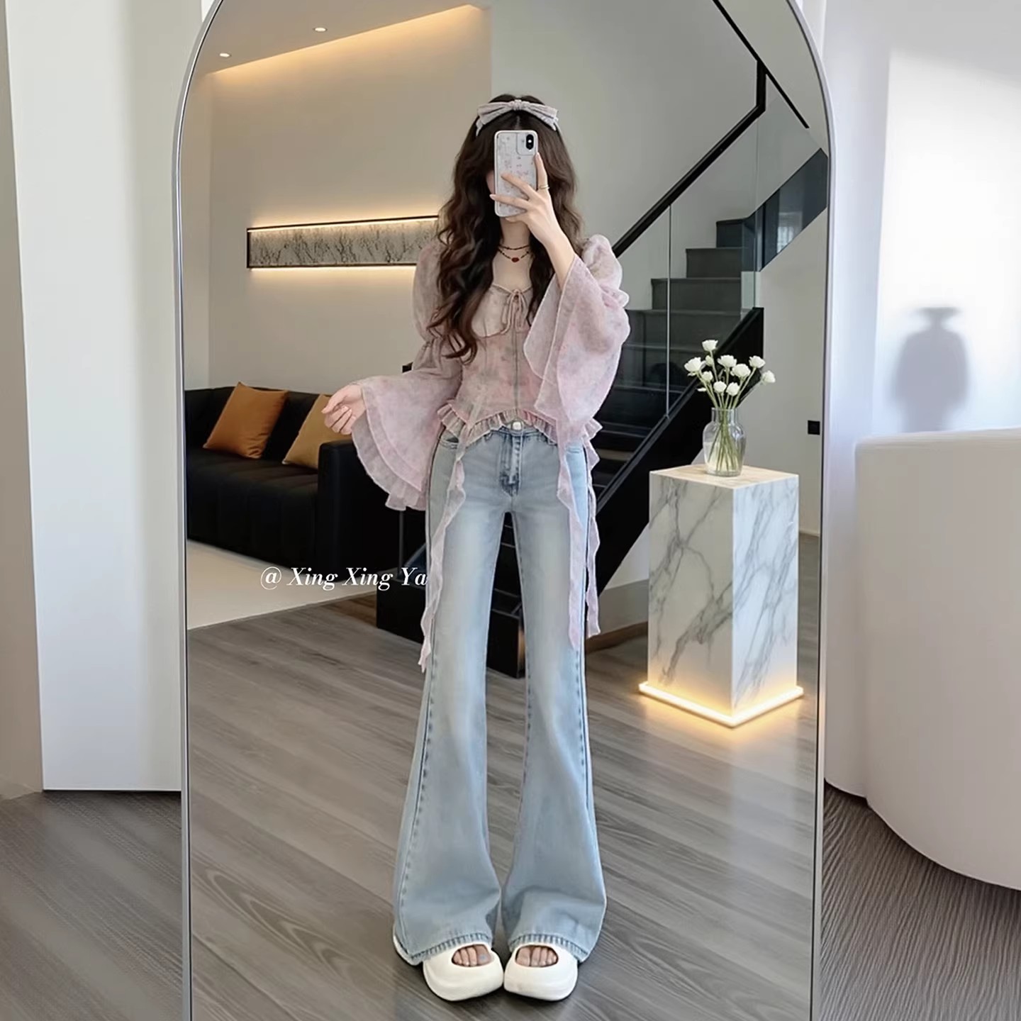 早春穿搭一整套高级感韩