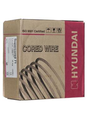 韩国现代Supercored 71二保药芯焊丝1.2mmE71T-1C气保 SF-71