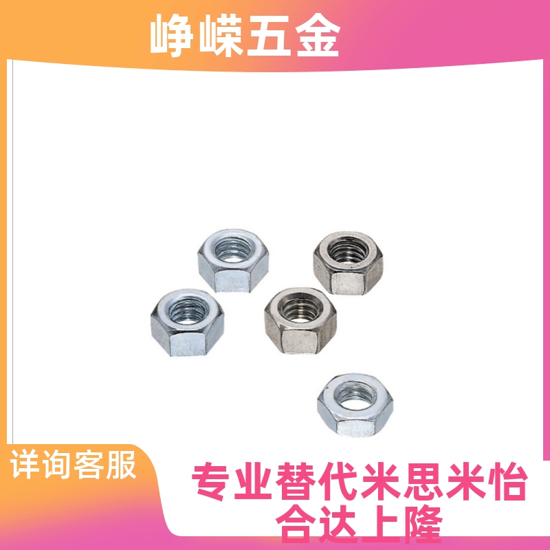 替代米思米ANN/SANN-6/8/10/12/16/20/24-0.75/1/1.25/1.5螺帽304