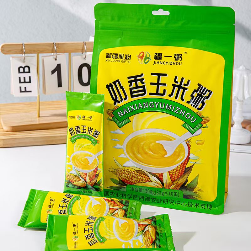 疆一粥原味奶香玉米粥奶香浓郁