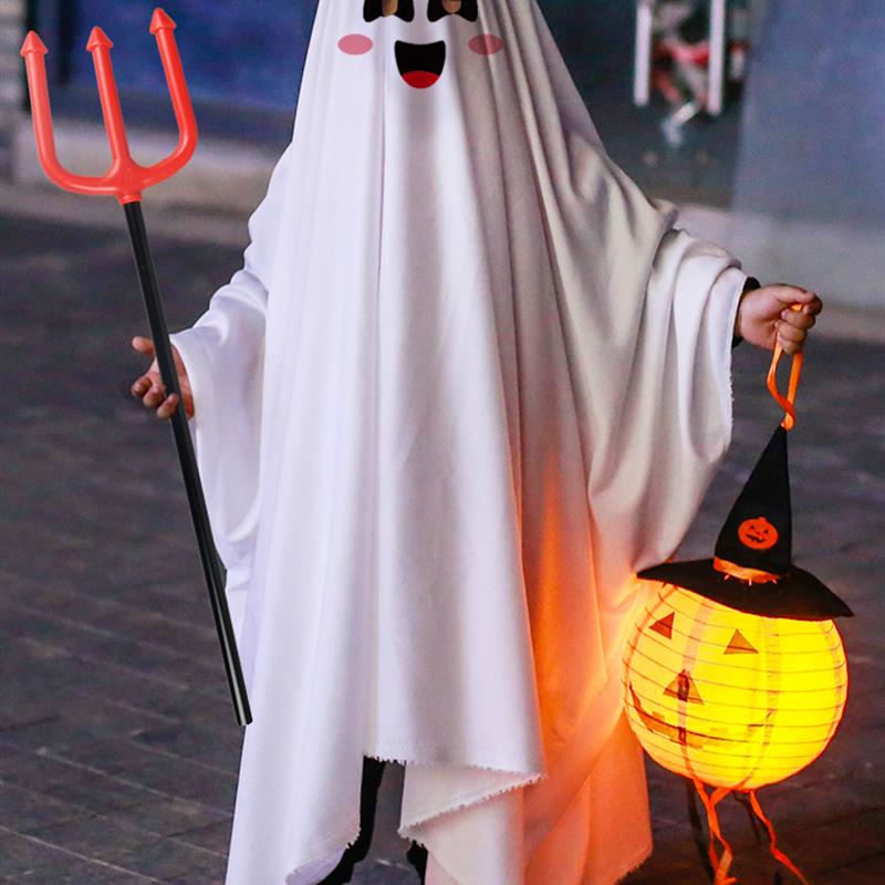 万圣节婴儿服装儿童服装男童幽灵女披风服饰装扮cos白色扮鬼套装