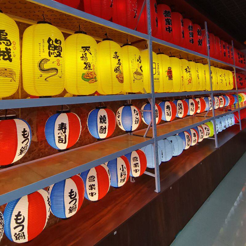 2025日式灯笼户外防水PVC广告日本烤肉店寿司料理居酒屋装饰和风