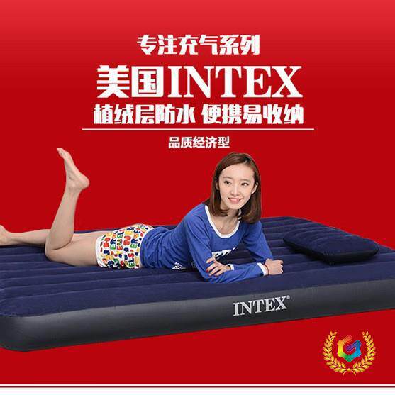 ?充气床垫双人家用加高加厚充气垫户外露营床垫方便携带