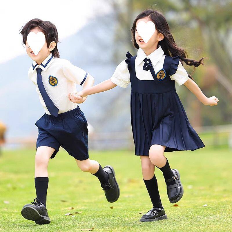 合唱表演演出服服装儿童节校服儿童六一毕业幼儿园园服套装表演