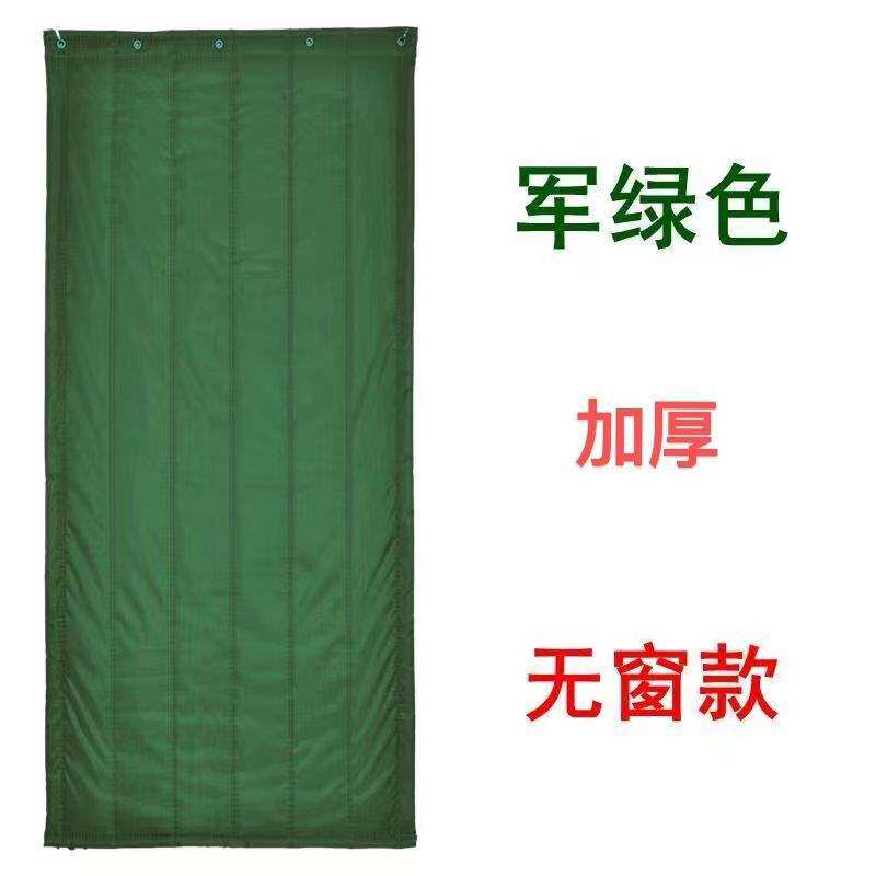 冬季棉门帘加厚挡风保温防水店铺商用商场大门帘隔断隔音厚棉帘子