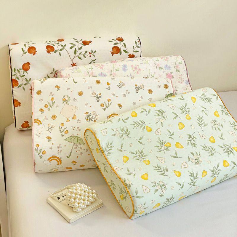 ins纯棉乳胶枕套一对装40x60儿童枕头套单个30×50全棉枕芯内胆套,居家布艺,床头靠垫,淘宝优惠券,粉丝福利购,淘宝优惠卷