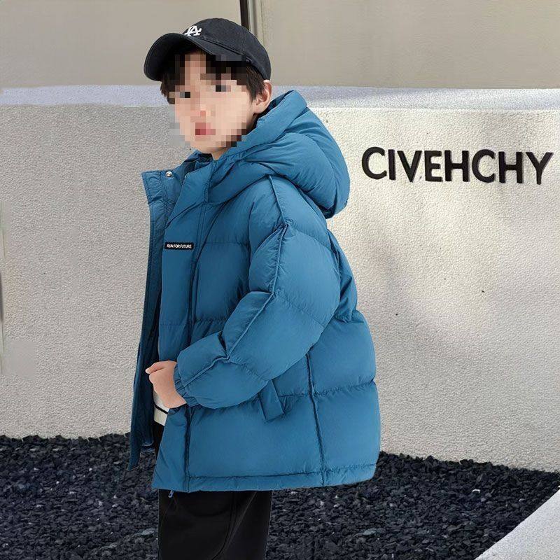 反季儿童加厚加绒羽服新款滑雪保暖洋气色时尚中小童冬季防寒服