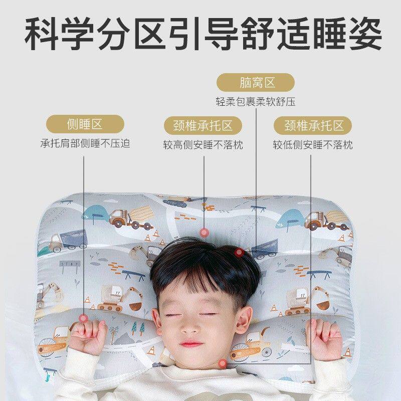 工厂 儿童枕头1-2-3-6-7岁以上婴儿枕宝宝幼儿园小学生专用四