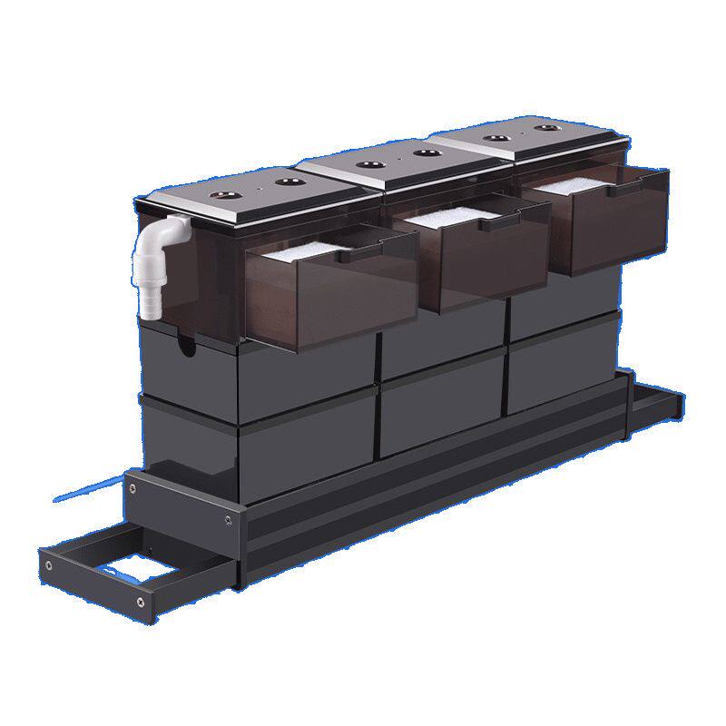 滴流盒鱼缸过滤器净水过滤外置三合一上置循环系统上滤盒