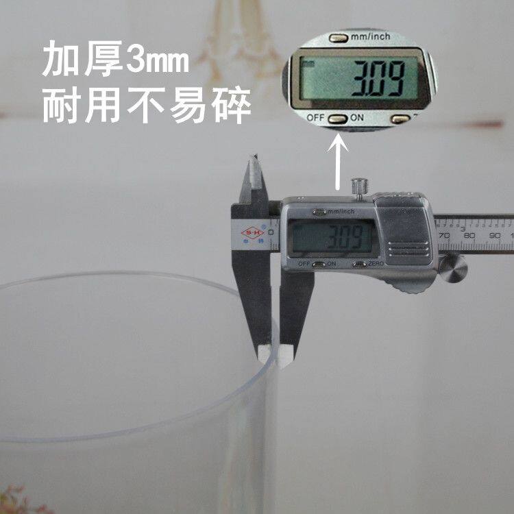 韩式婚礼路引亚克力花瓶富贵竹塑料圆直筒鲜花醒花桶化妆空易梵斯