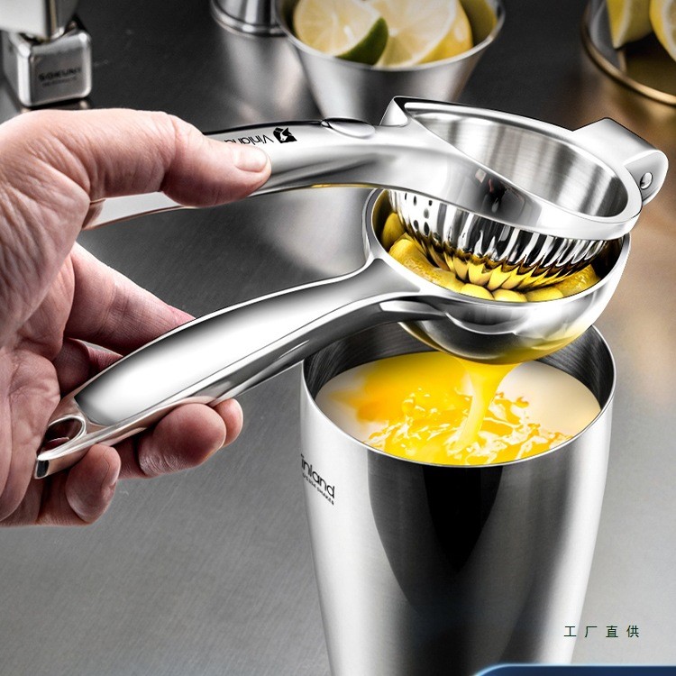 英国榨汁器手动柠檬夹压汁机压榨橙汁挤压神器挤石榴果汁橙子水果