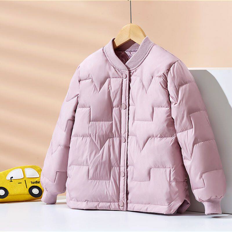 新款儿童内胆中大童校服神器儿童轻薄棉服穿内外两穿冬季保暖上衣