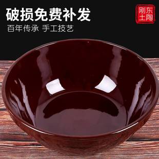 景德镇陶瓷和面盆大盆碗揉面盆酸菜鱼专用盆水煮鱼厨房家用发面盆