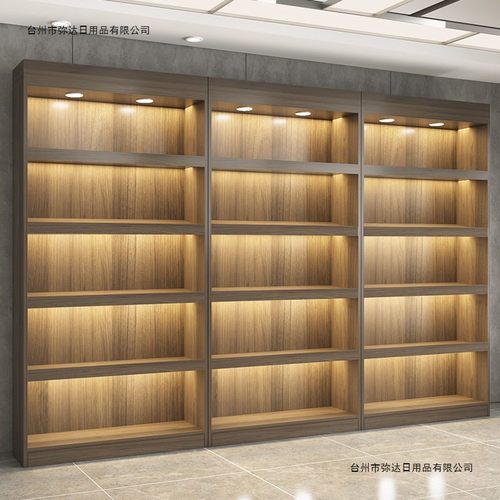 饭店酒柜靠墙商用组合超市客厅简约货架多层置物架展柜红酒柜白酒