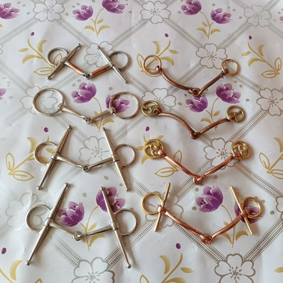 马嚼口 霸王嚼子 马口衔 马嚼咬 嚼子棍,马具配件 马具马术用品