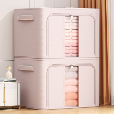 衣服收纳箱家用大容量衣柜整理盒装衣物被子箱子储物百纳