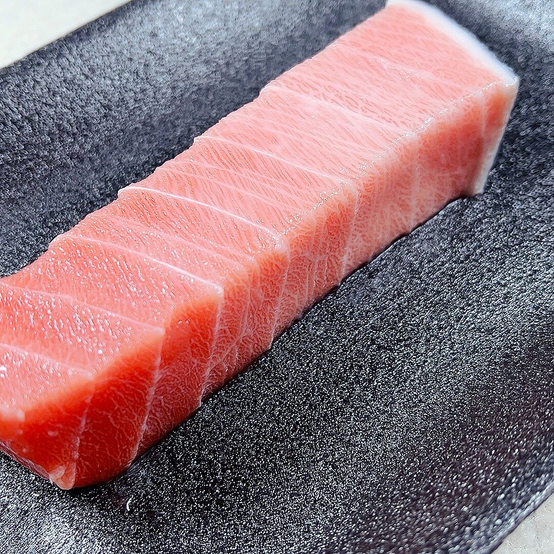 超低温地中海蓝旗金枪鱼中腹日料刺身生鱼片黑鲔吞拿油脂丰富好吃