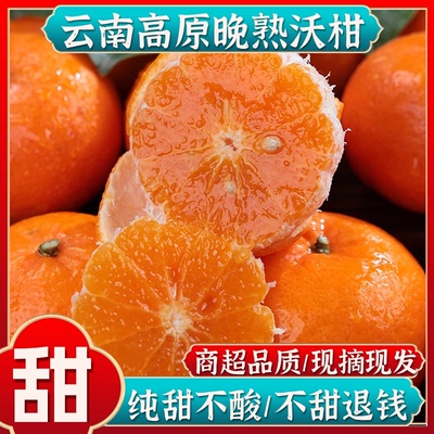 云南高原晚熟沃柑更甜更多汁！